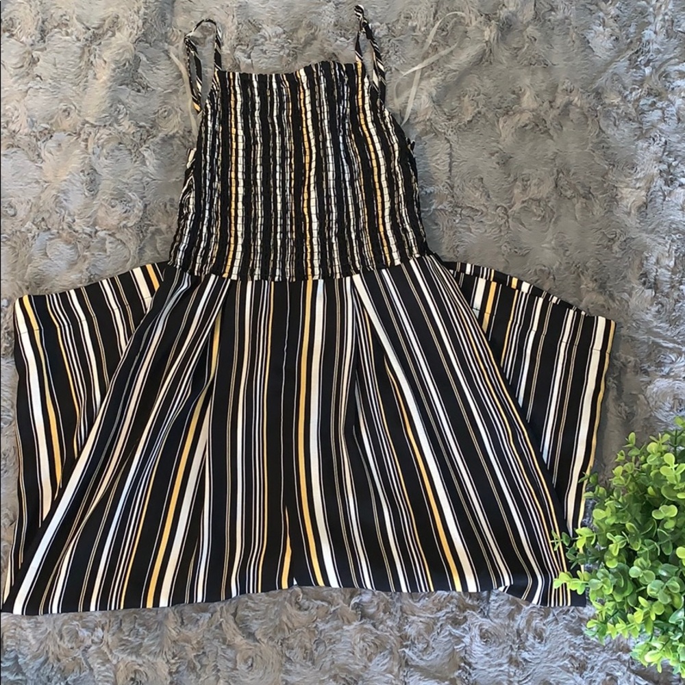 Capri Striped Jumpsuit